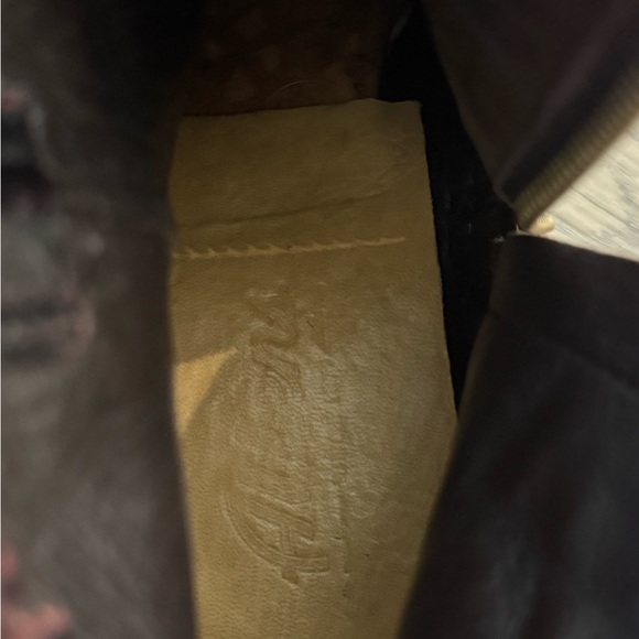 Allens Boots EXOTIC OSTRICH $ Leather Wingtip Shorty Cowgirl Boots Size 8.5 $899 - Picture 9 of 11